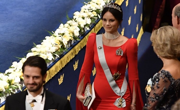 Los Príncipes Carlos Felipe y Sofía en los Premios Nobel 2018