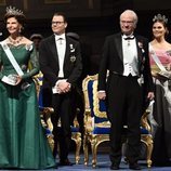 La Familia Real Sueca en la entrega de los Premios Nobel 2018