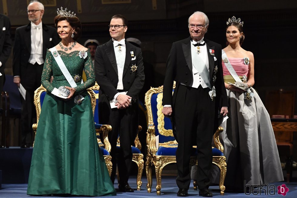 La Familia Real Sueca en la entrega de los Premios Nobel 2018