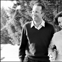 Los Reyes Balduino y Fabiola de Bélgica posando felices y sonrientes