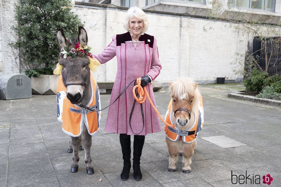 La Duquesa Camila Parker Bowles en el Carol Service