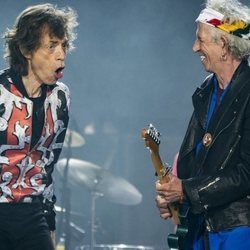 Keith Richards y Mick Jagger 