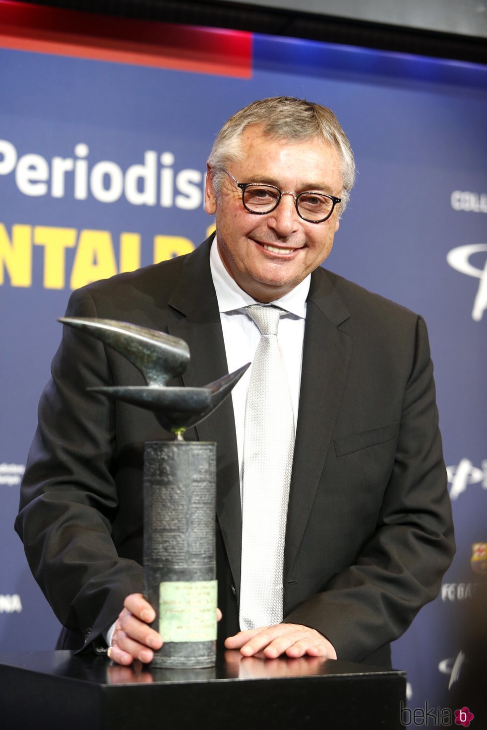 Michael Robinson en una entrega de premios