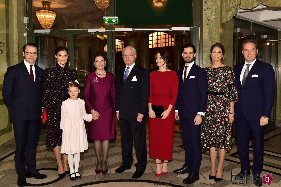 La Familia Real Sueca en el seminario por el 75 cumpleaños de Silvia de Suecia