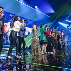 Los concursantes de 'OT 2018' en la gala final