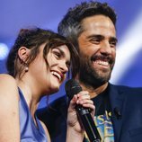 Amaia y Roberto Leal en la gala final de 'OT 2018'