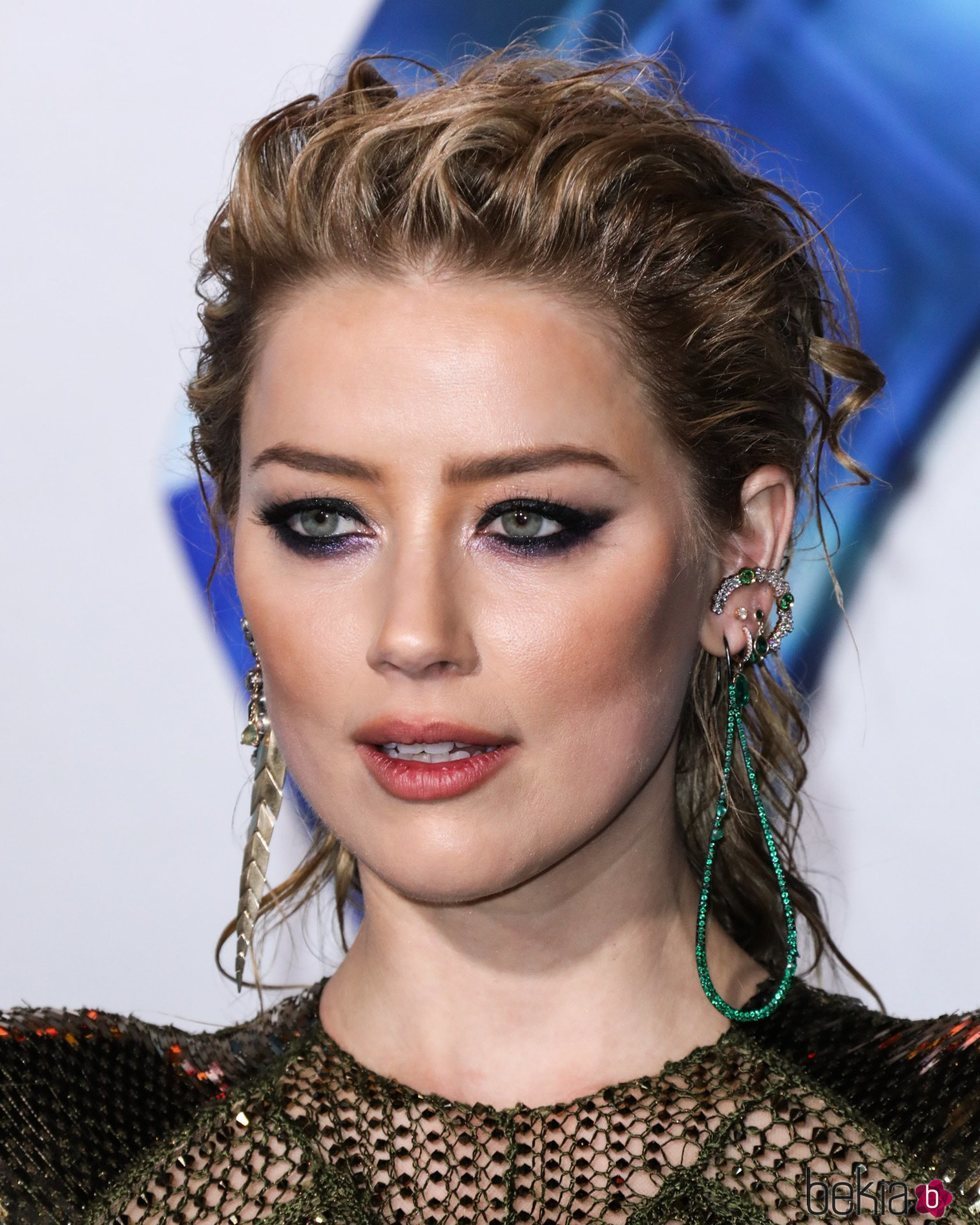 Amber Heard en la premiere de su película