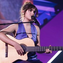 Amaia Romero actuando en la gala final de 'OT 2018'