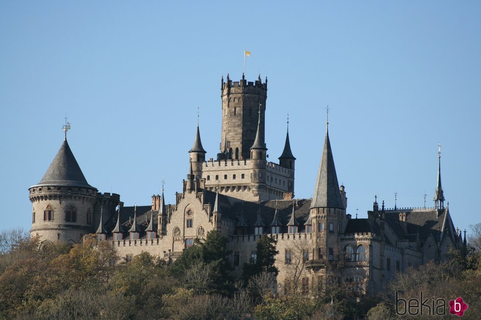 Vista general del Castillo de Marienburg, situado en la Baja Sajonia (Alemania)