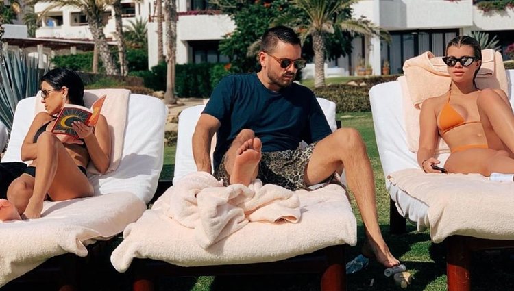 Kourtney Kardashian, Sofia Richie y Scott Disick de vacaciones en el Cabo de San Lucas en México 2018