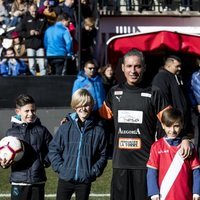 Pitingo en el Partido benéfico Artistas vs Famosos