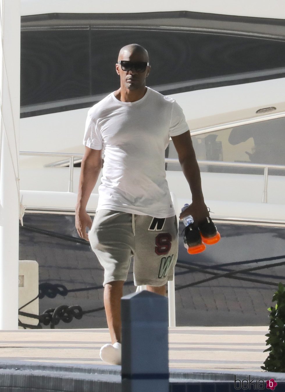 Jamie Foxx disfruta de unas vacaciones en Miami