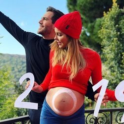 Natalia Sánchez y Marc Clotet reciben 2019 con la cuenta atrás para ser padres