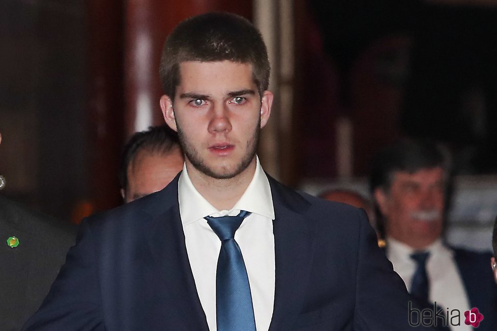 Juan Urdangarin saliendo del Teatro Real de Madrid