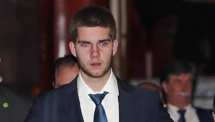 Juan Urdangarin saliendo del Teatro Real de Madrid