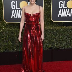 Phoebe Waller-Bridge en la alfombra roja de los Globos de Oro 2019