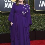 Melissa McCarthy en la alfombra roja de los Globos de Oro 2019