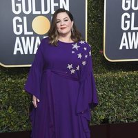 Melissa McCarthy en la alfombra roja de los Globos de Oro 2019