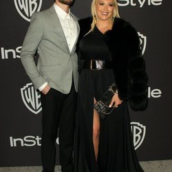 Hilary Duff y Matthew Koma tras la celebración de los Globos de Oro 2019