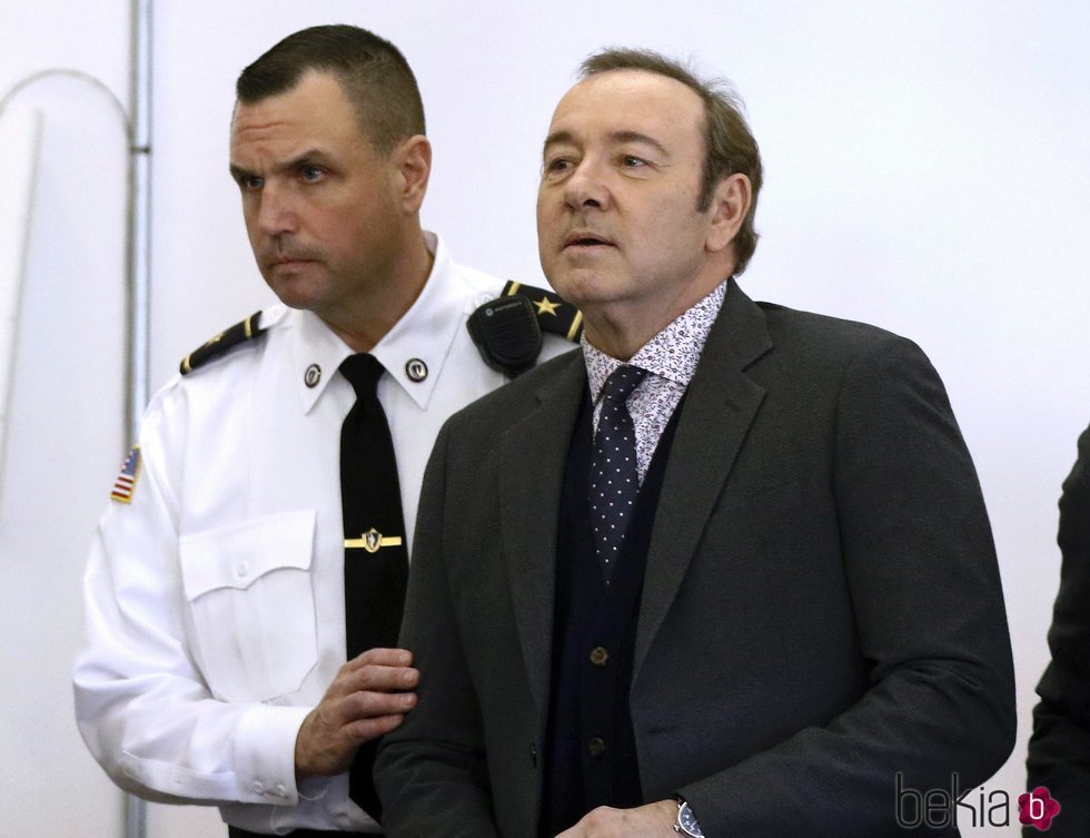 Kevin Spacey en su juicio por agresión sexual