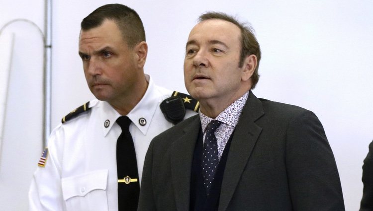 Kevin Spacey en su juicio por agresión sexual