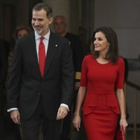 Los Reyes Felipe y Letizia en los Premios Nacionales del Deporte 2017