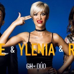 Fede, Ylenia y Raquel en la foto promocional de 'GH DÚO'