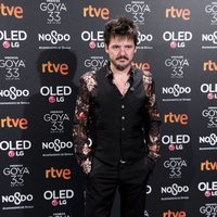 Coque Malla en la fiesta de nominados de los Goya 2019