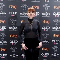 Najwa Nimri en la fiesta de nominados de los Goya 2019