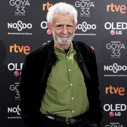 Juan Margallo en la fiesta de nominados de los Goya 2019