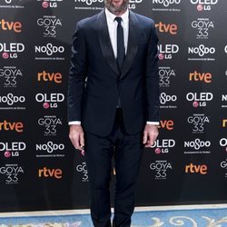 Luis Zahera en la fiesta de nominados de los Goya 2019