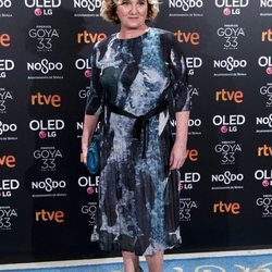 Ana Wagener en la fiesta de nominados de los Goya 2019