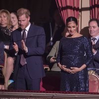 El Príncipe Harry y Meghan Markle en el espectáculo 'Totem' del Circo del Sol