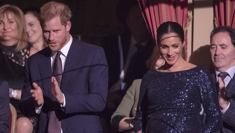 El Príncipe Harry y Meghan Markle en el espectáculo 'Totem' del Circo del Sol