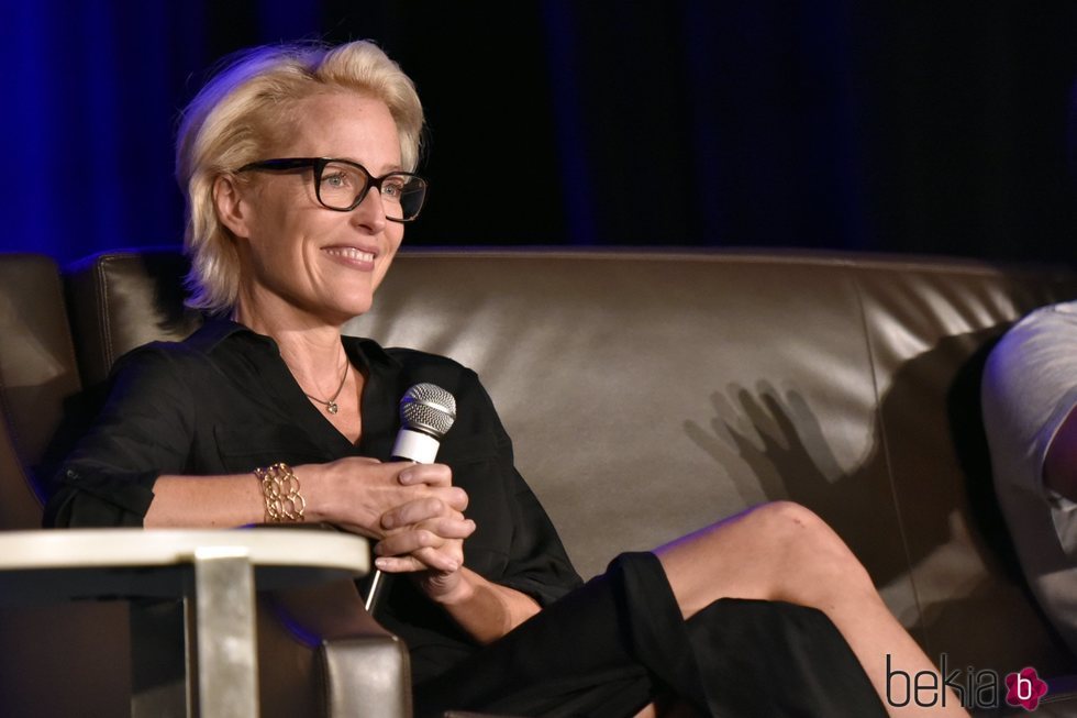 Gillian Anderson en la Comic-con 2018