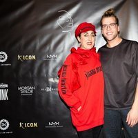 Rossy de Palma y Eduardo Navarrete en el desfile del diseñador en la MBFW Madrid 2019