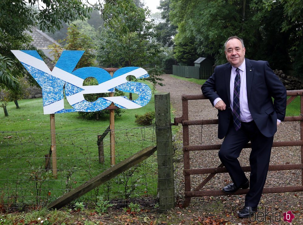 El exprimer Ministro de Escocia, Alex Salmond