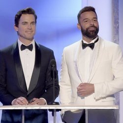 Matt Bomer y Ricky Martin durante la gala de los SAG 2019