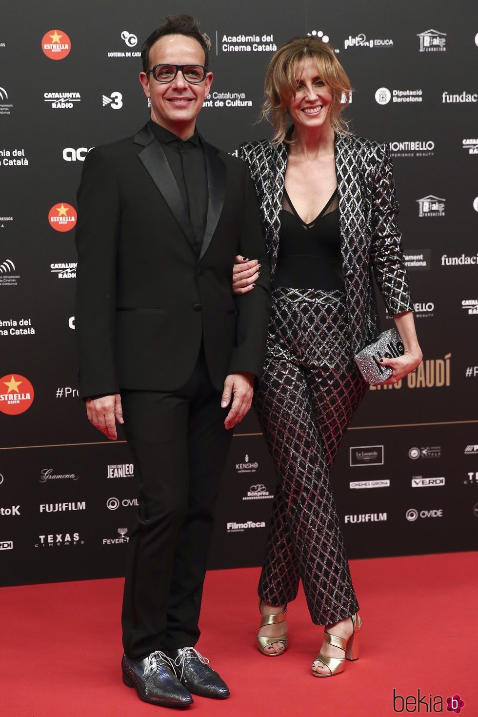 Ángel Llàcer y Andrea Vilallonga en los Premios Gaudí 2019