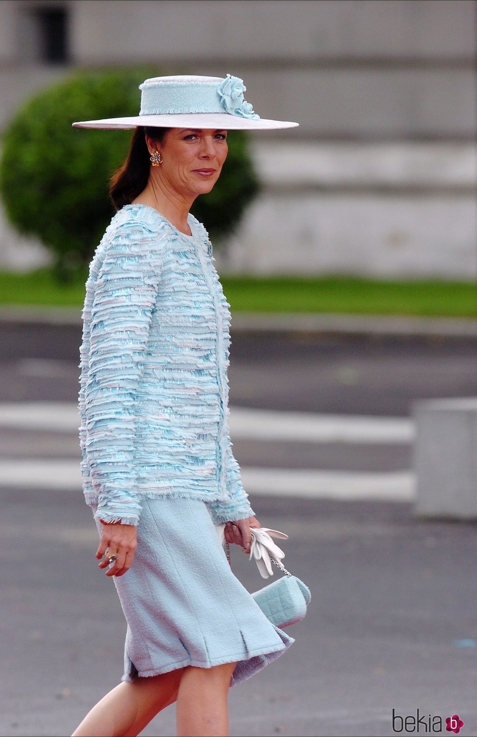 Carolina de Mónaco en la boda de los Reyes Felipe y Letizia