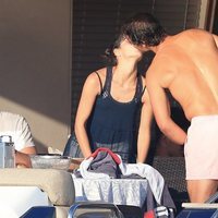 Rafa Nadal y Xisca Perelló besándose durante sus vacaciones en Ibiza