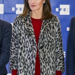 La Reina Letizia en la reunión con el Consejo Asesor de la Fundeú