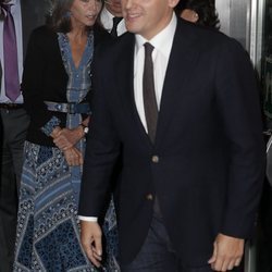 Isabel Preysler y Albert Rivera en la presentación de un libro