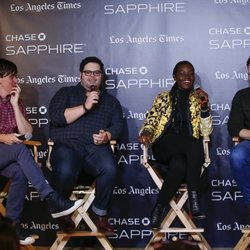 Lupita Nyongo en un panel en Los Ángeles