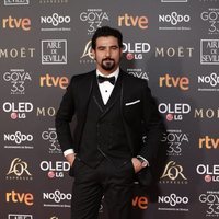 Antonio Velázquez en la alfombra roja de los Premios Goya 2019