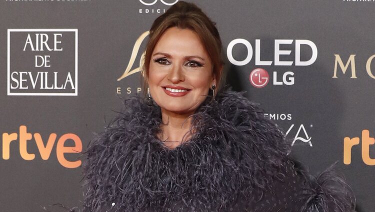 Ainhoa Arteta en la alfombra roja de los Premios Goya 2019