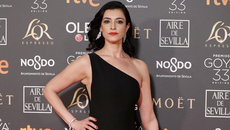 Blanca Romero en la alfombra roja de los Premios Goya 2019