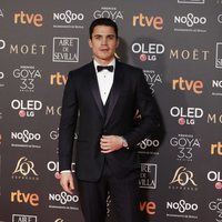 Álex González en la alfombra roja de los Premios Goya 2019