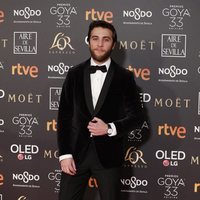 Pol Monen en la alfombra roja de los Premios Goya 2019