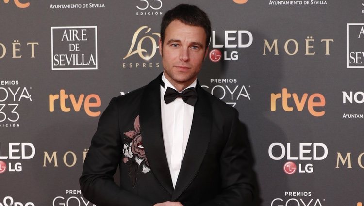 Carles Francino en la alfombra roja de los Premios Goya 2019